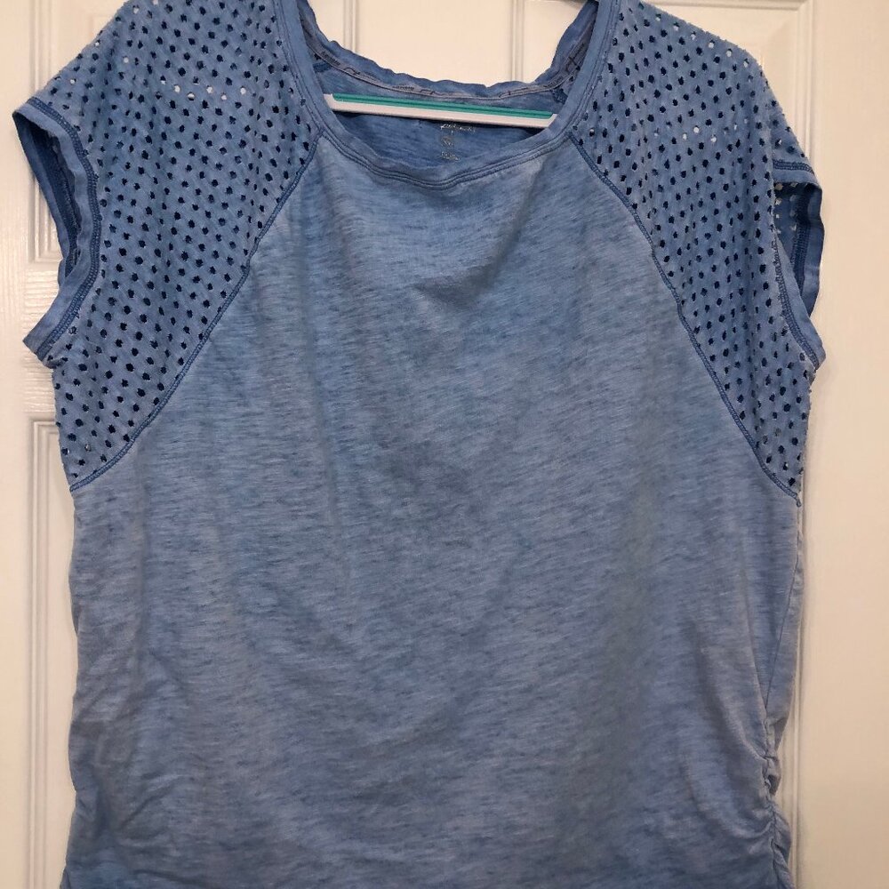 KENSIE (PERFORMANCE) COTTON TOP WITH GATHERED SIDES SIZE XL